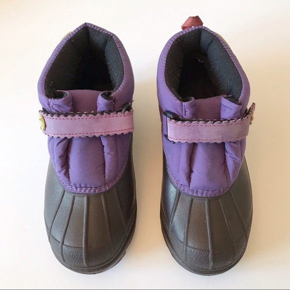 3/20$ Panda (Hichaud) spring ducks boots little girl size 1 - Picture 6 of 11